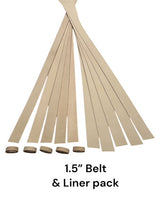 Load image into Gallery viewer, 1.5" belt & belt liner pack