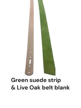 Load image into Gallery viewer, 2” Suede belt strips
