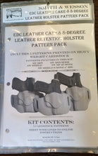 Load image into Gallery viewer, EDC Cake-8 8-Degree Leather Retention Holster Pattern Pack