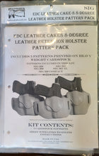 Load image into Gallery viewer, EDC Cake-8 8-Degree Leather Retention Holster Pattern Pack