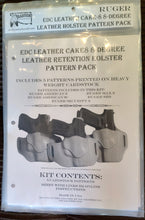 Load image into Gallery viewer, EDC Cake-8 8-Degree Leather Retention Holster Pattern Pack