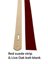Load image into Gallery viewer, 2” Suede belt strips