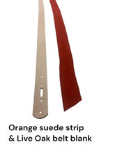 Load image into Gallery viewer, 2” Suede belt strips