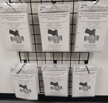 Load image into Gallery viewer, EDC Snap Cake 0-Degree Leather Retention Holster Pattern Pack