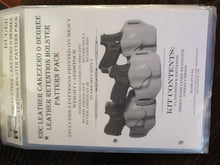 Load image into Gallery viewer, EDC Cake Zero 0-Degree Leather Retention Holster Pattern Pack