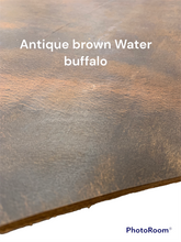 Load image into Gallery viewer, Water buffalo antique brown long bend
