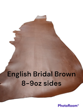 Load image into Gallery viewer, Heavy Bridal leather sides