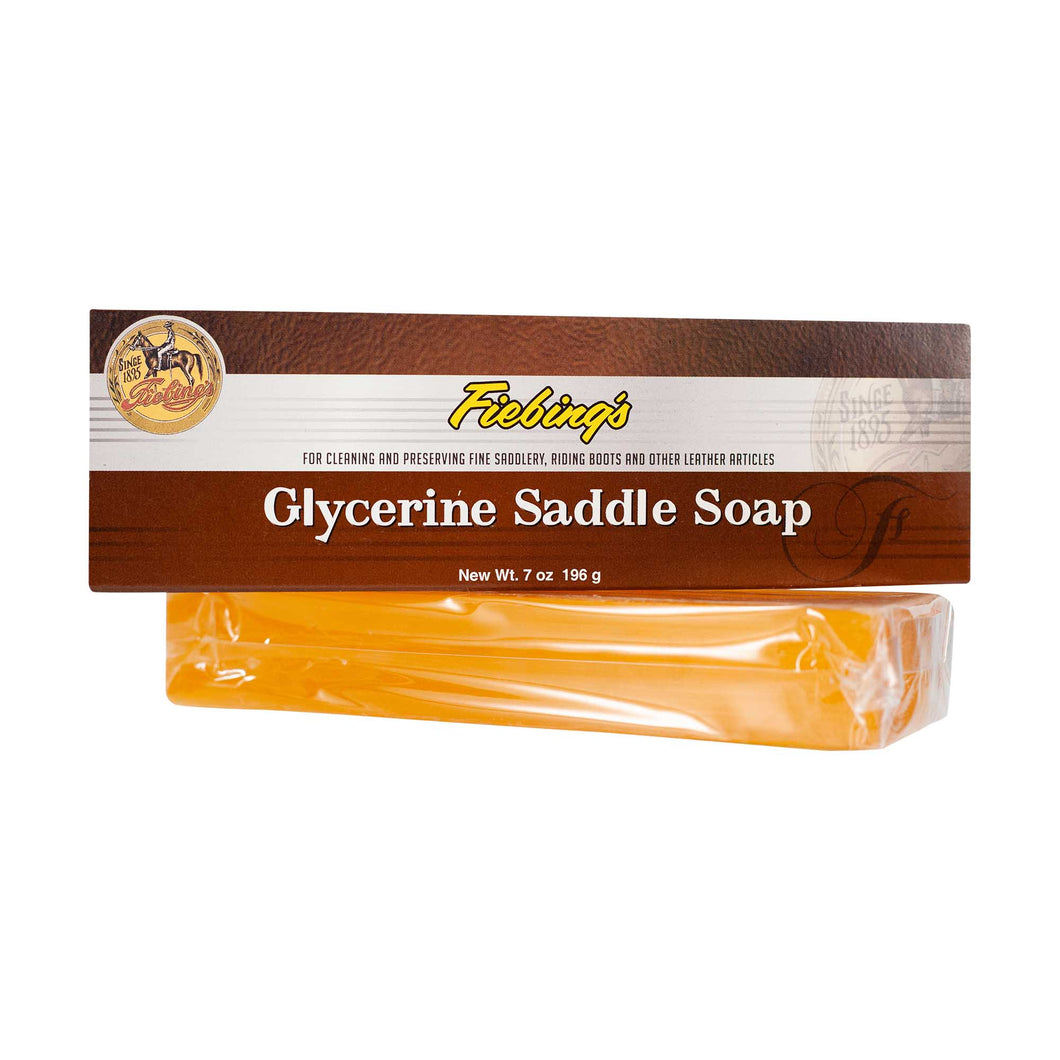 Fiebings Glycerine Saddle Soap Bar 7oz