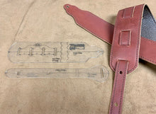 Load image into Gallery viewer, Guitar strap acrylic template