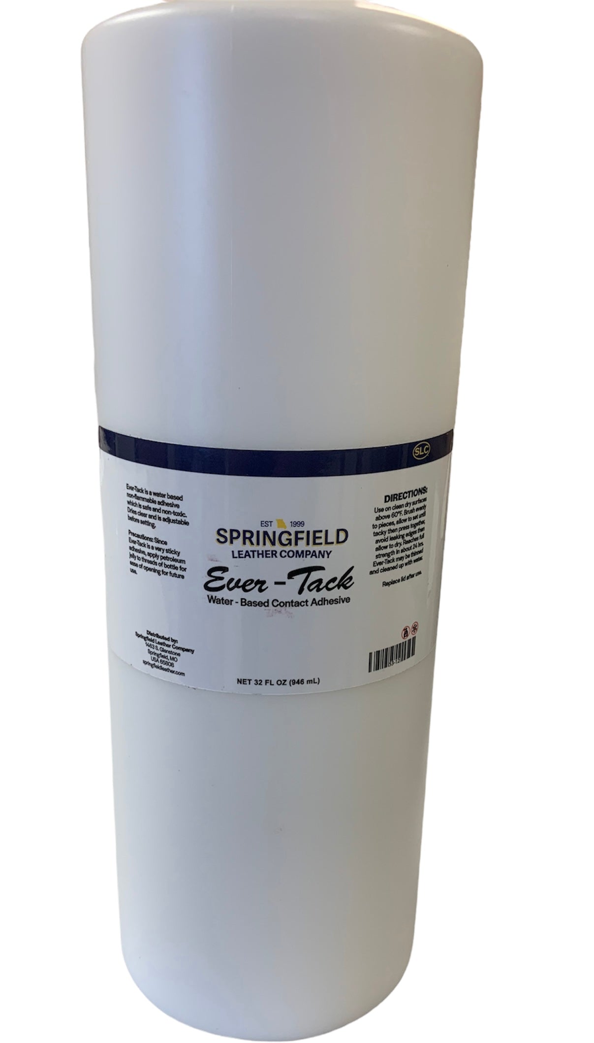 Slc Ever Tack Water Based Contact Adhesive 32 Oz Traditions Leathercraft Llc 0986