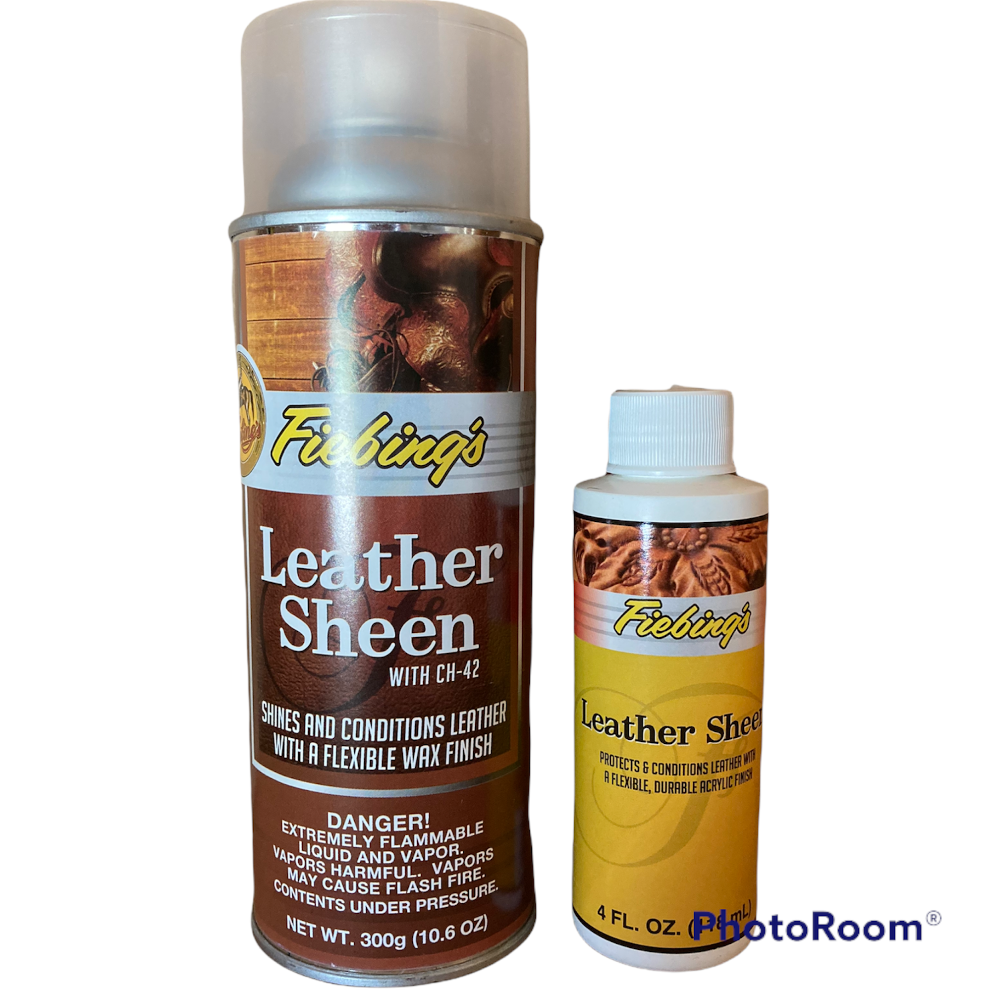 Fiebing's Leather Sheen 10.6 Oz – High Gloss Acrylic Finish For Leather Care