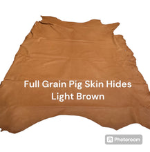 Load image into Gallery viewer, Full Grain Pig Skin Lining
