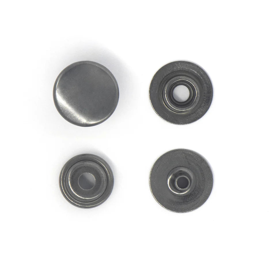 Line 20 snaps Gun metal 100/pk