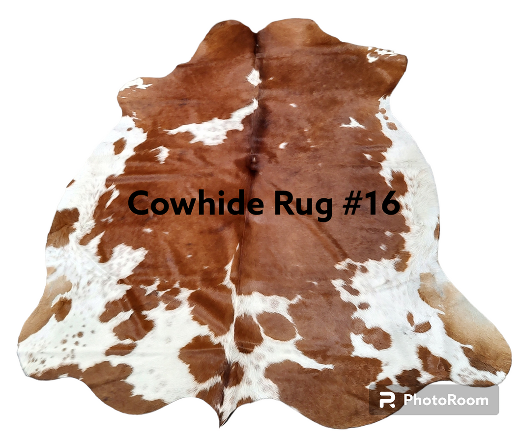 Cowhide Rug #16