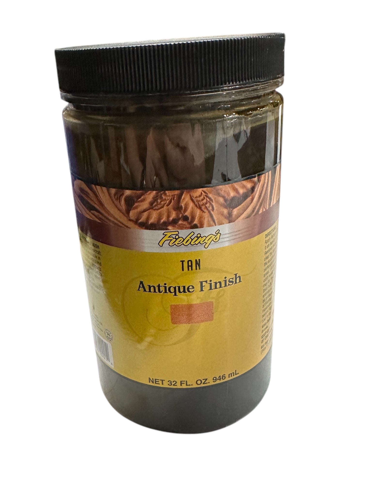 Fiebing's Cordovan Antique Finish Paste 4oz - Lucidante Per Cuoio, Effetto Antico - Foto 8