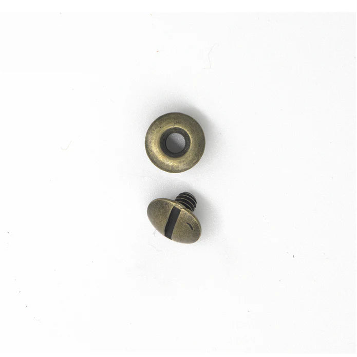 Open Back Chicago screws 1/8