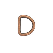 Load image into Gallery viewer, D-Ring 20mm, 3/4&quot;, 6 pk
