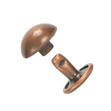 Load image into Gallery viewer, Dome Rivets, 10mm (3/8&quot;), 100 pk
