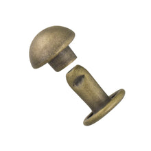 Load image into Gallery viewer, Dome Rivets, 7mm (9/32&quot;), 100 pk
