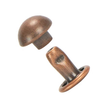 Load image into Gallery viewer, Dome Rivets, 7mm (9/32&quot;), 100 pk
