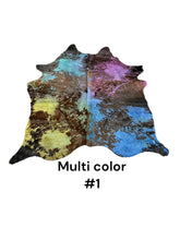 Load image into Gallery viewer, Splash of Color Hair-On Hide
