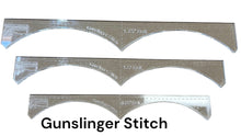 Load image into Gallery viewer, Acrylic Templates - Gunslinger Stitch Line
