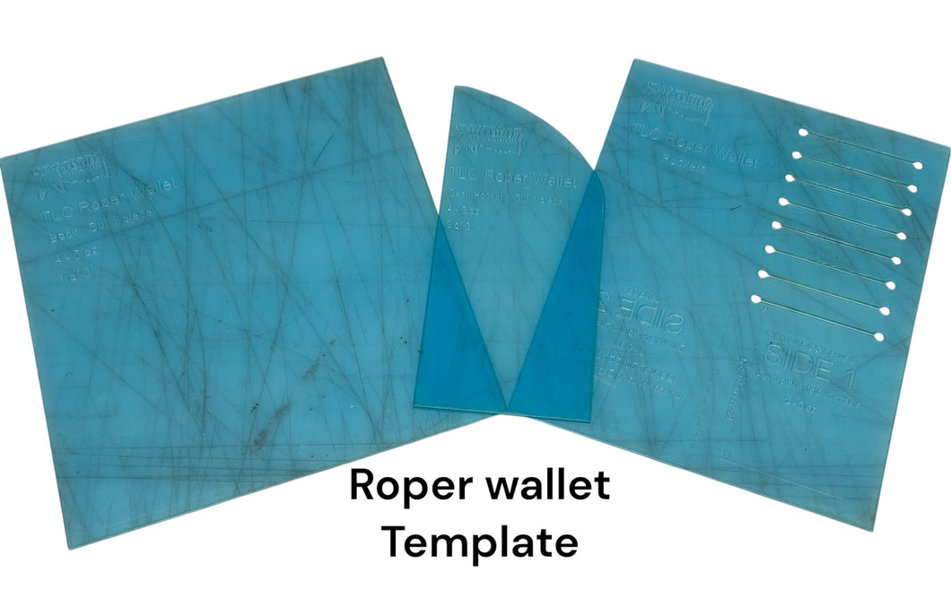 Acrylic Template - Roper Wallet