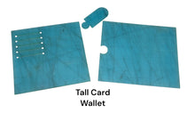Load image into Gallery viewer, Tall Card Wallet acrylic template
