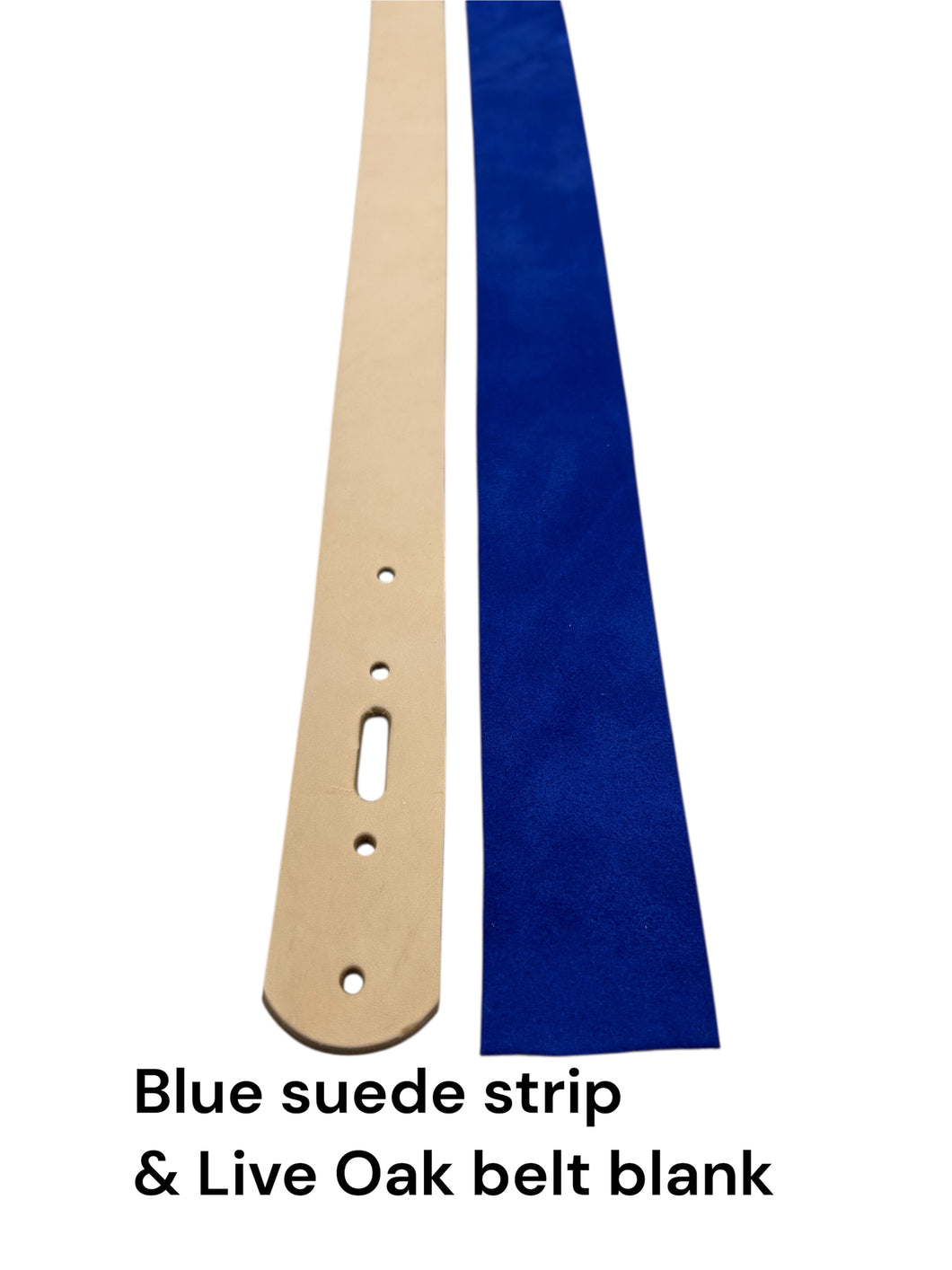 2” Suede belt strips