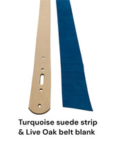 Load image into Gallery viewer, 2” Suede belt strips
