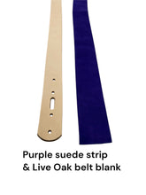 Load image into Gallery viewer, 2” Suede belt strips
