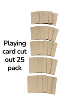 Load image into Gallery viewer, Playing card cut out

