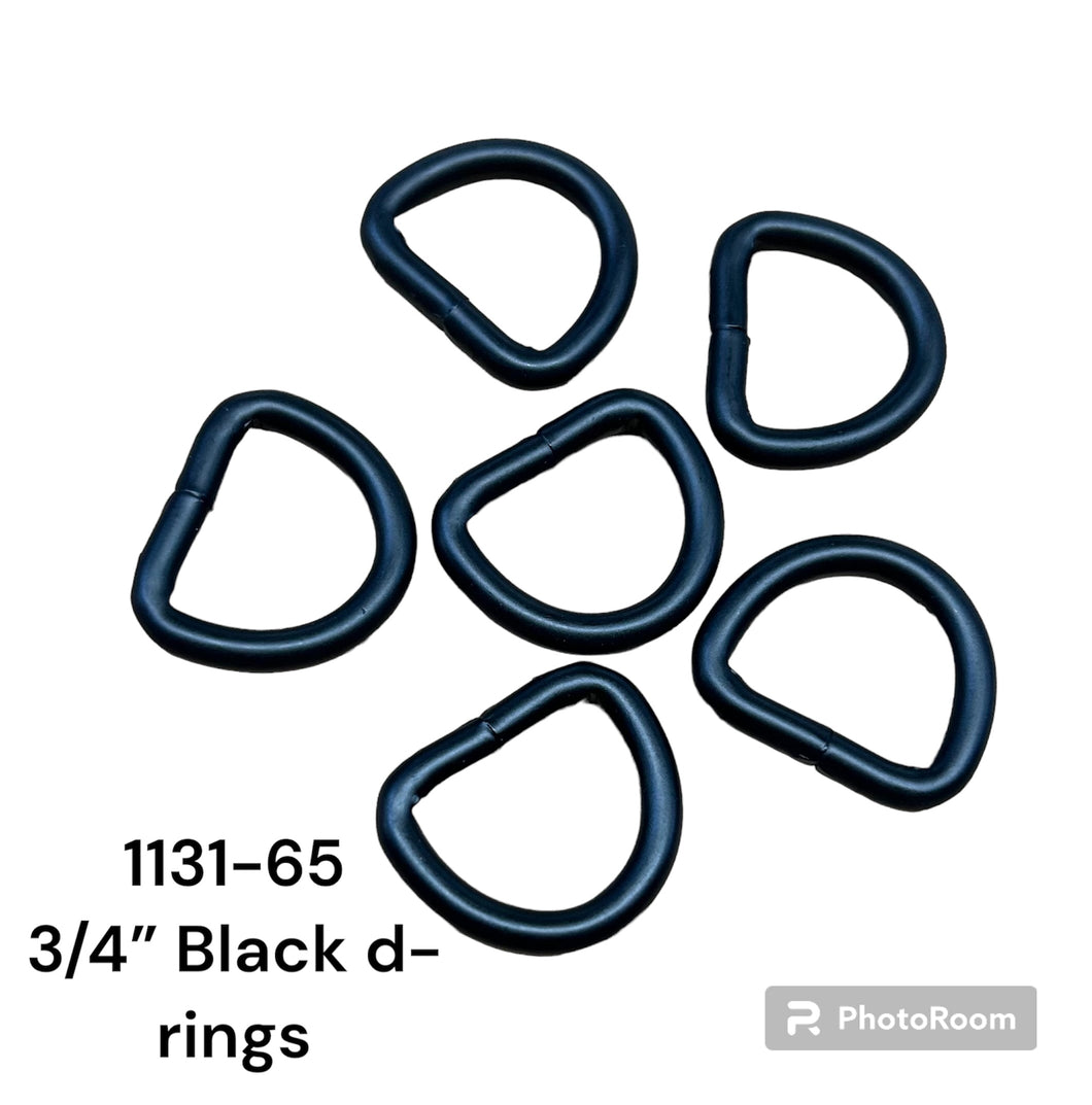 3/4” D-ring