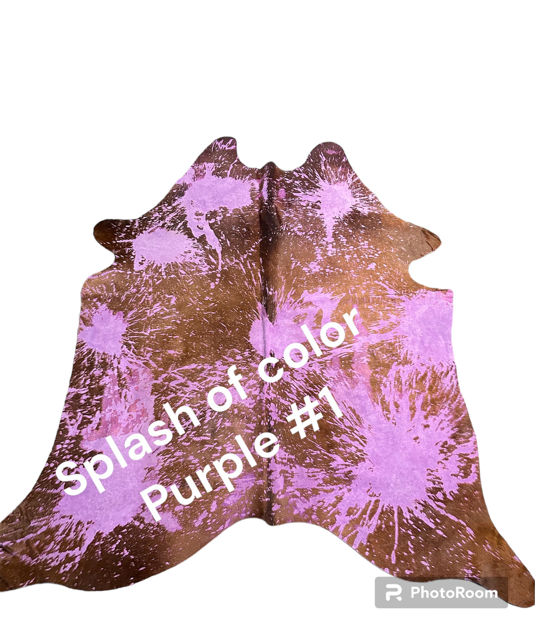 Purple Splash of Color hides