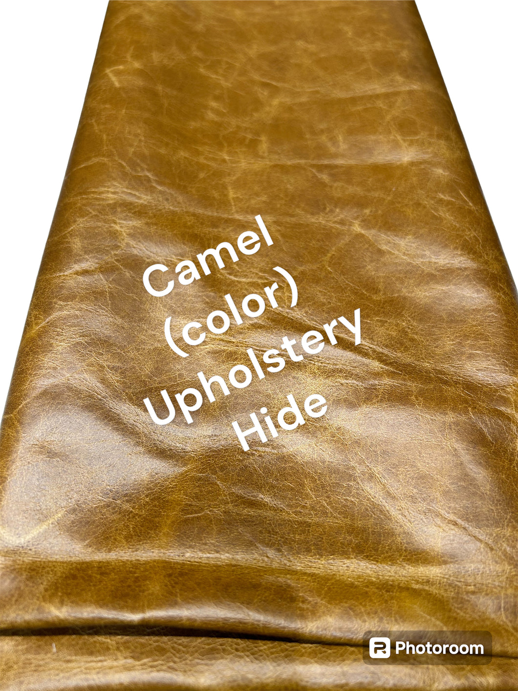 Camel upholstery hide