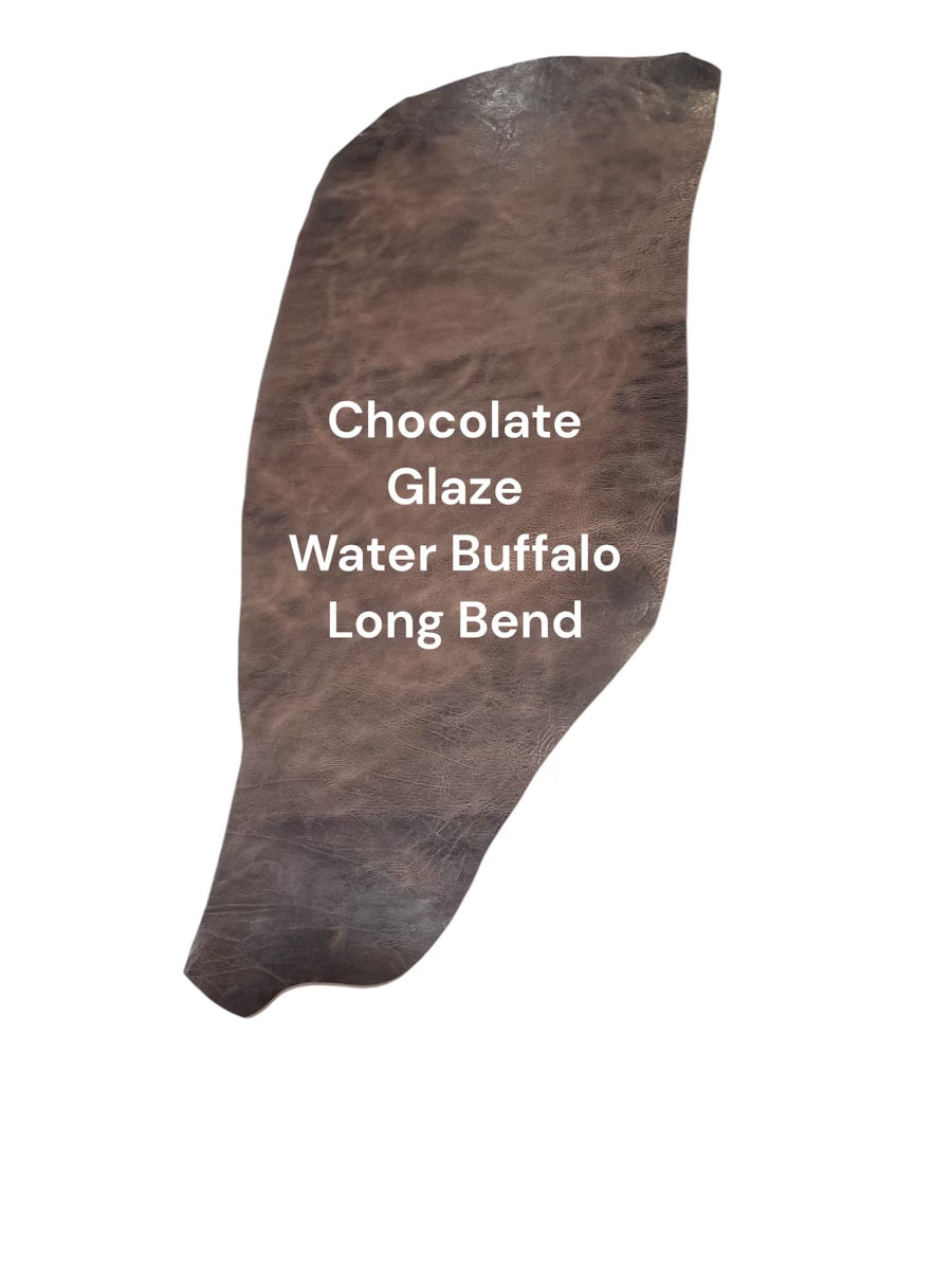 Chocolate Glazed  9-10 Water Buffalo long bends