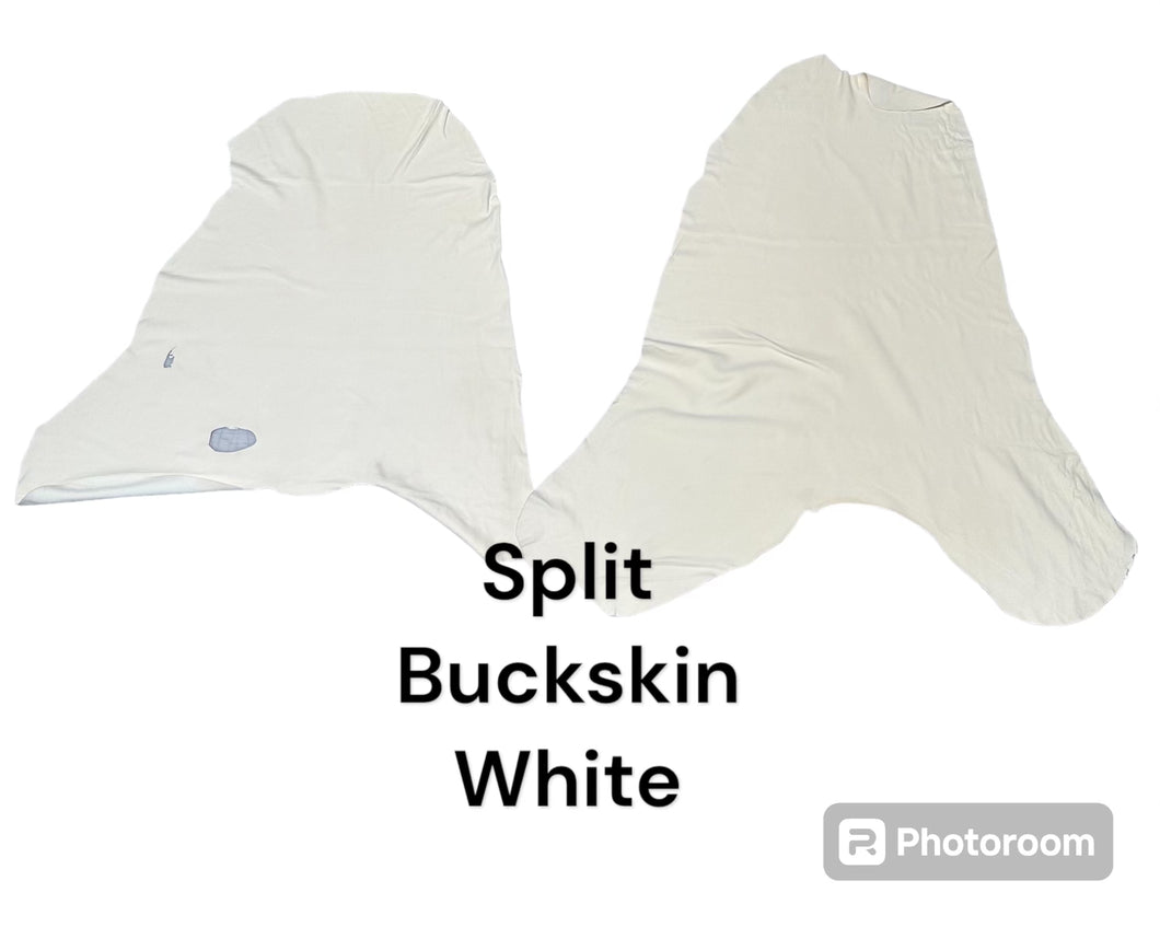 Buckskin Split White