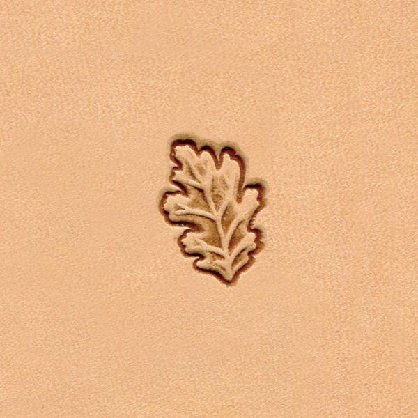 L951 LEFT OAK LEAF STAMP