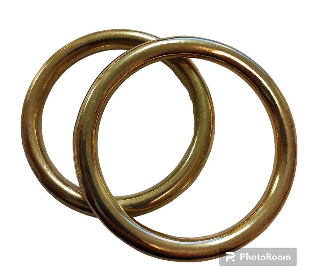 Solid Brass O-Rings