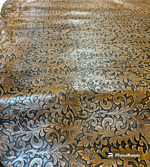 Floral Embossed Sides