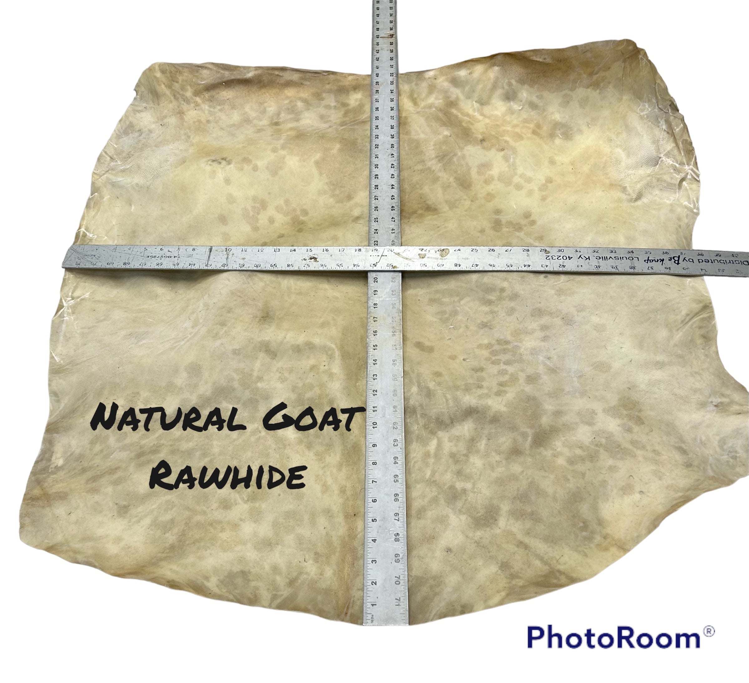 Natural Goat Rawhide | Thin Rawhide for Selfbow & Crafts