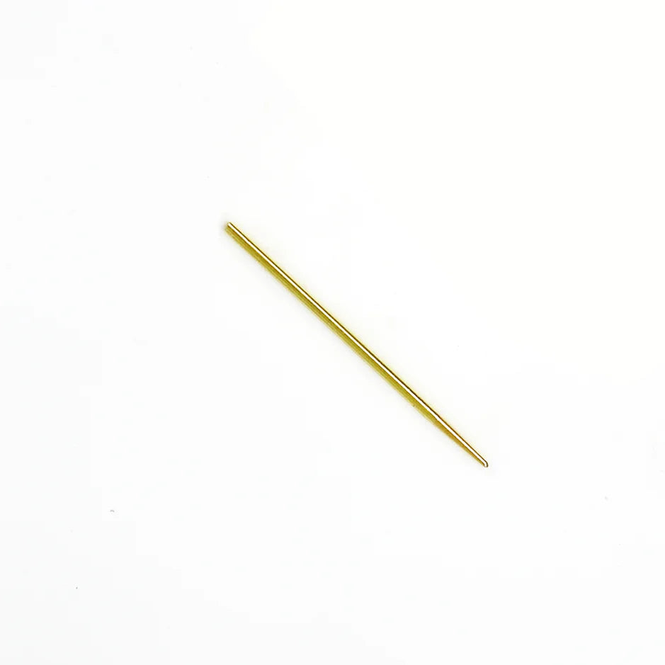 Solid Brass Tapered Round Tip Small Perma Lok Needles