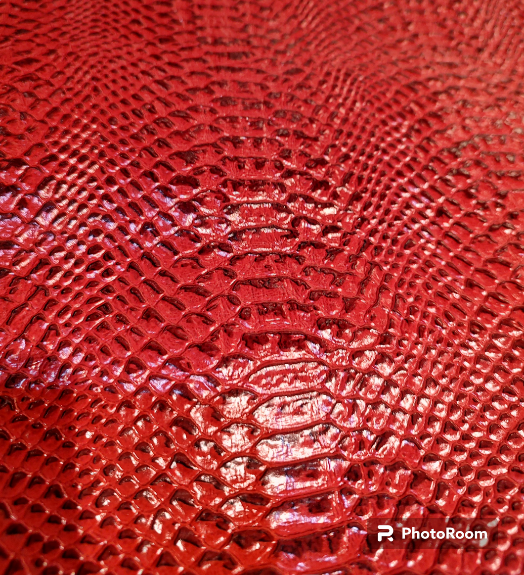 Reptile Embossed Sides