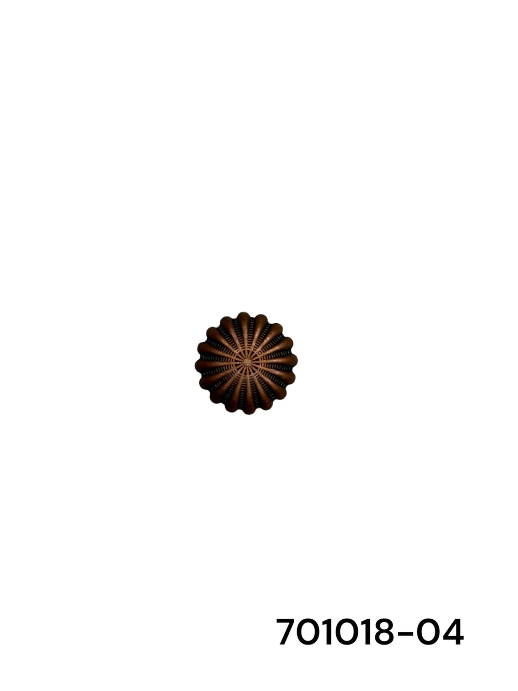 Parachute Screw Back Concho 1/2 inch, AC