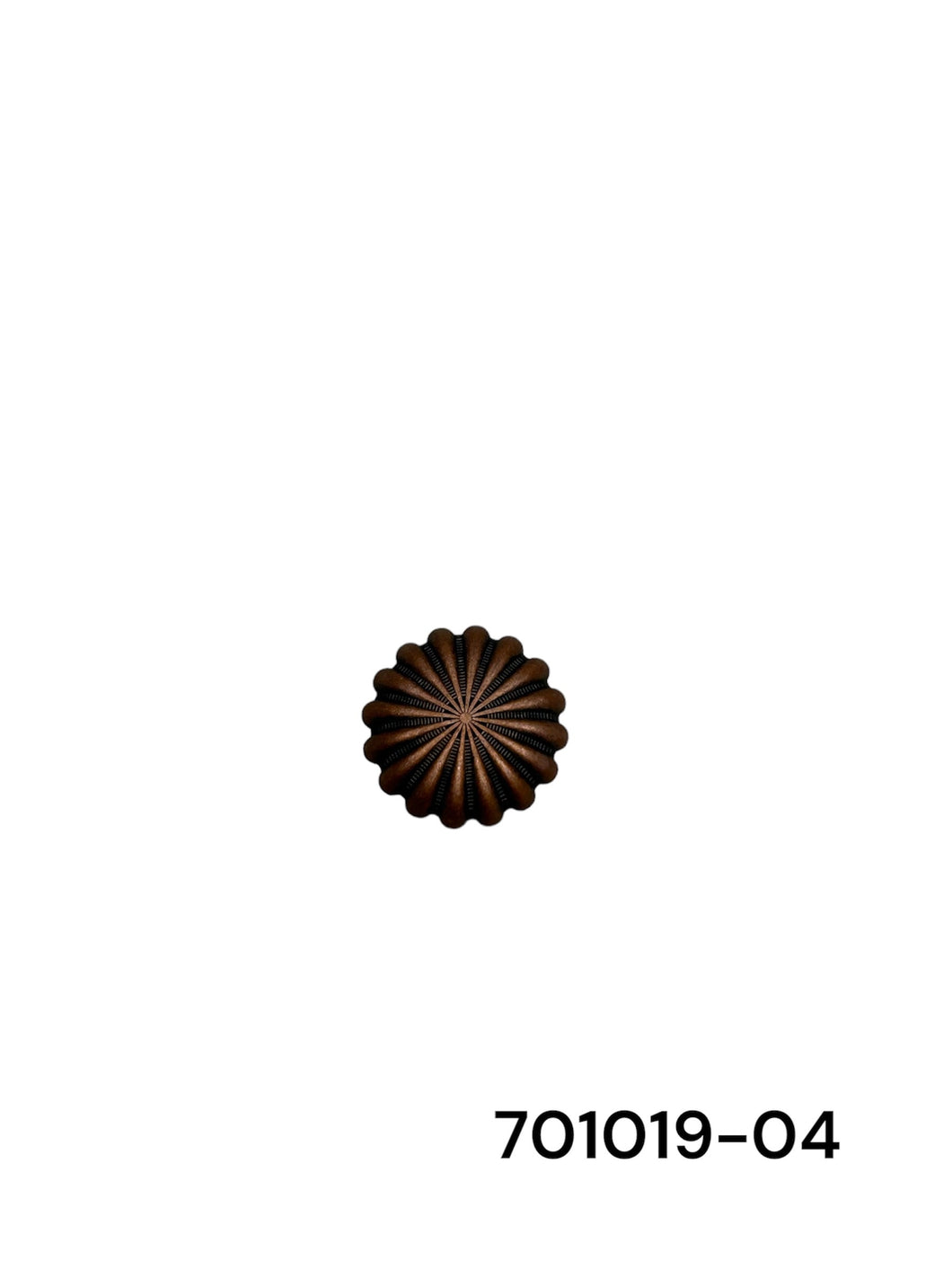 Parachute Screw Back Concho 3/4