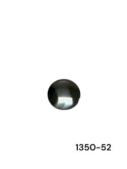 Stainless Steel Smooth Domed Screw Back Concho, 1 inch