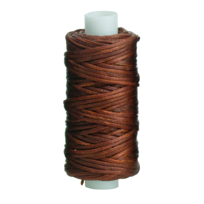 Waxed Braided Cords Rust
