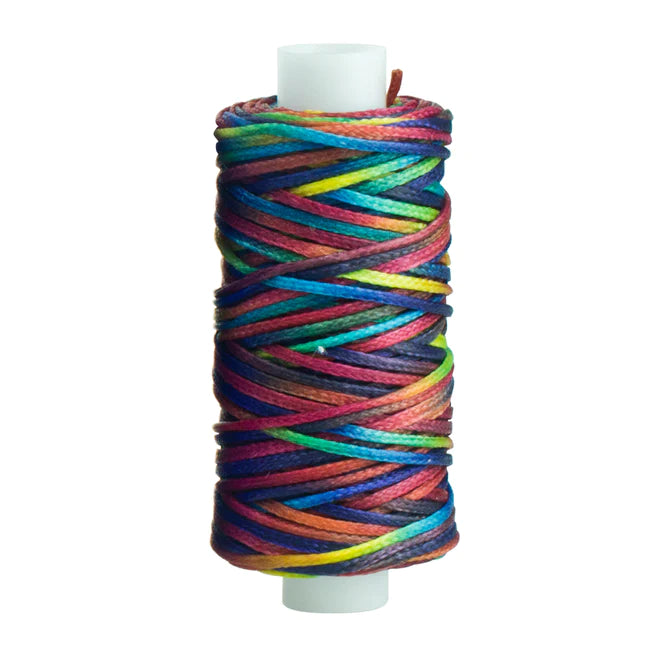 Waxed Braided Cords, Multi Color