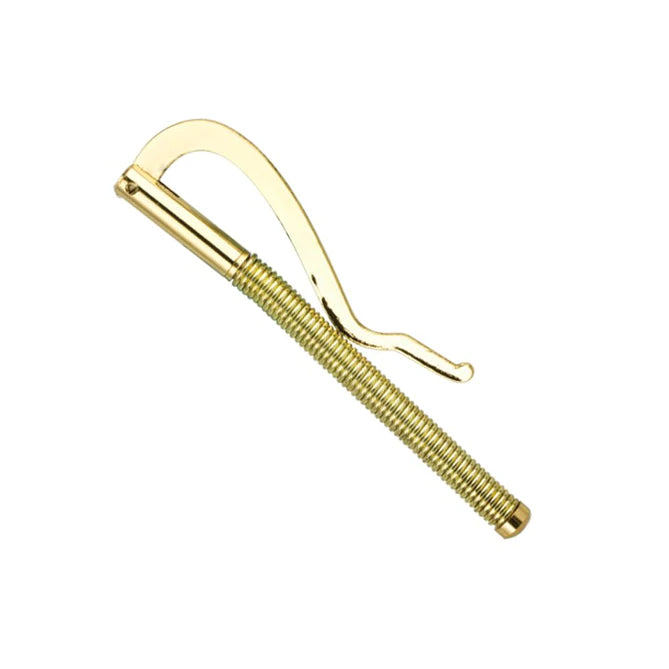 Spring Clips For Money Box Spring Money Clip Bar - Brass – Traditions Leathercraft LLC