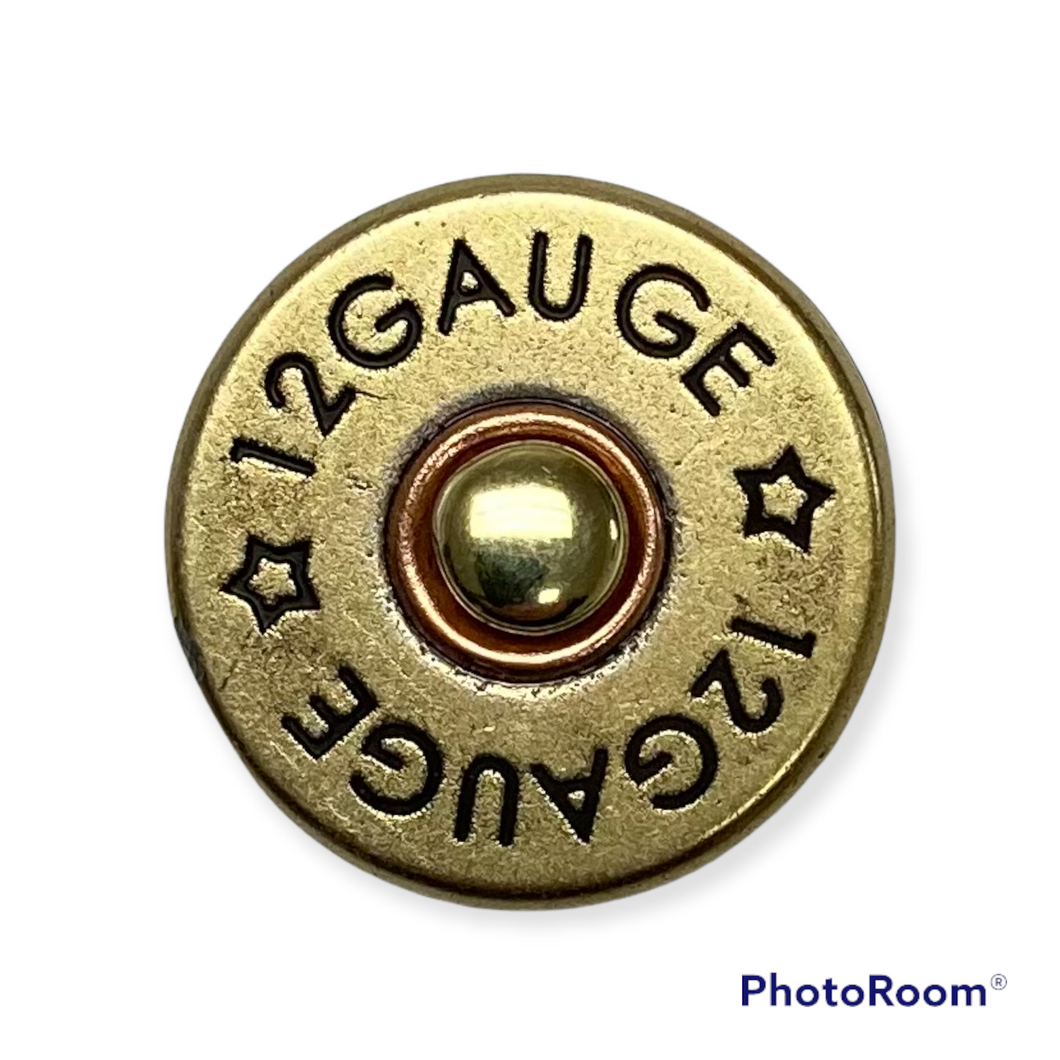 12 Gauge Shotgun Shell Concho – Traditions Leathercraft LLC